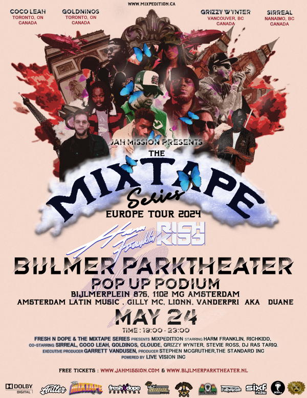 KML PRESENT: The mixtape series Europe tour