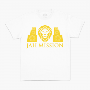 Classic T-Shirt Yellow On White (M)