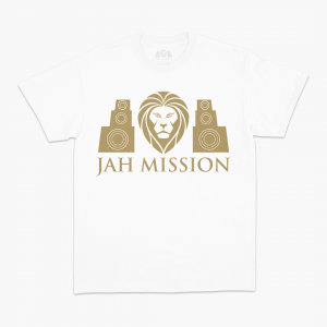 Classic T-Shirt Gold On White (M)