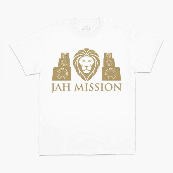 Classic T-Shirt Gold On White (W)