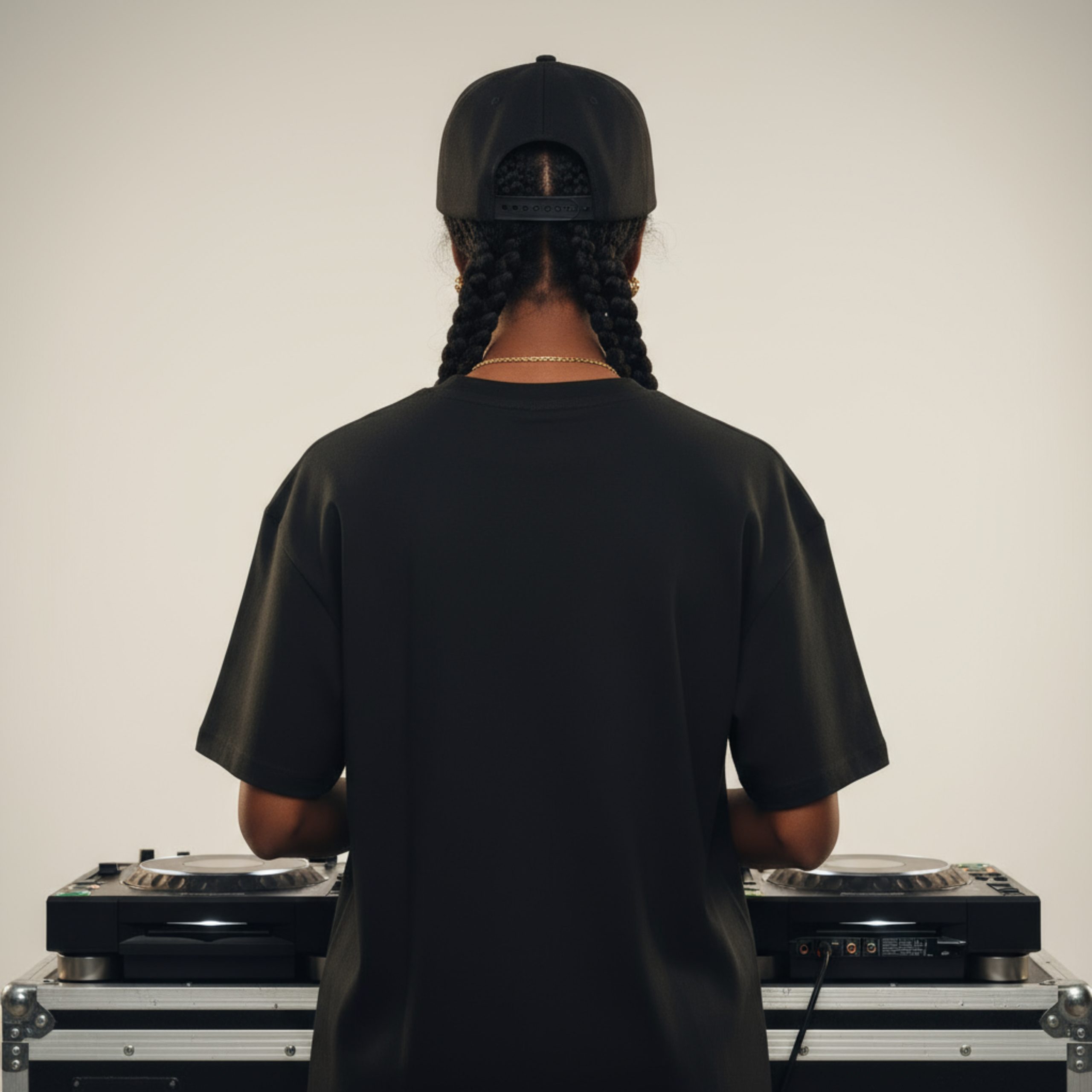 Classic T-Shirt Red On Black (W) slide 4