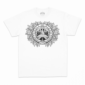 Temple Of Hip Hop T-Shirt Black On White