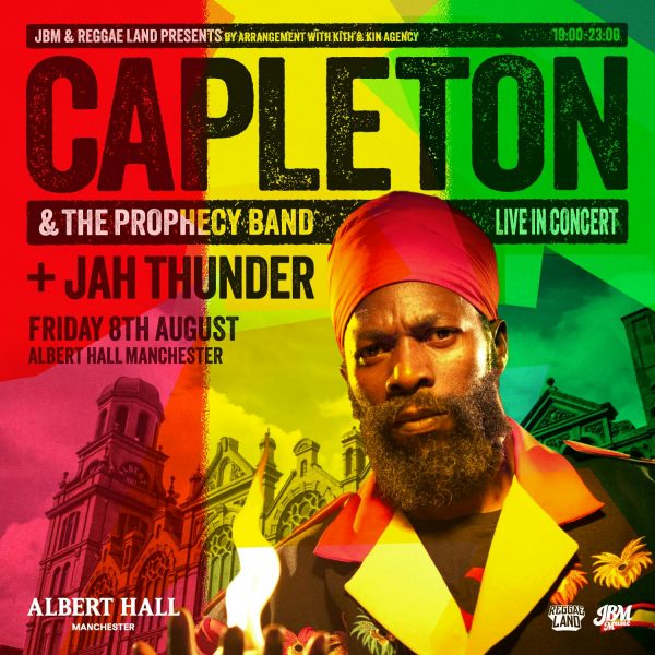 Capleton Live at Albert Hall Manchester