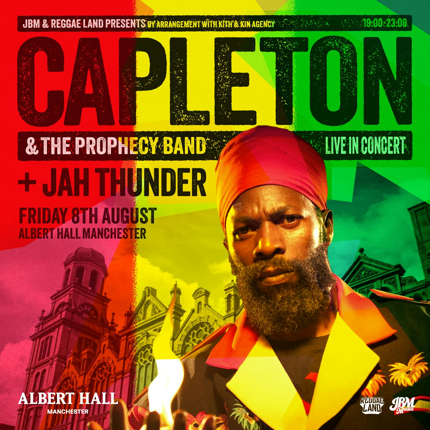 Capleton Live at Albert Hall Manchester