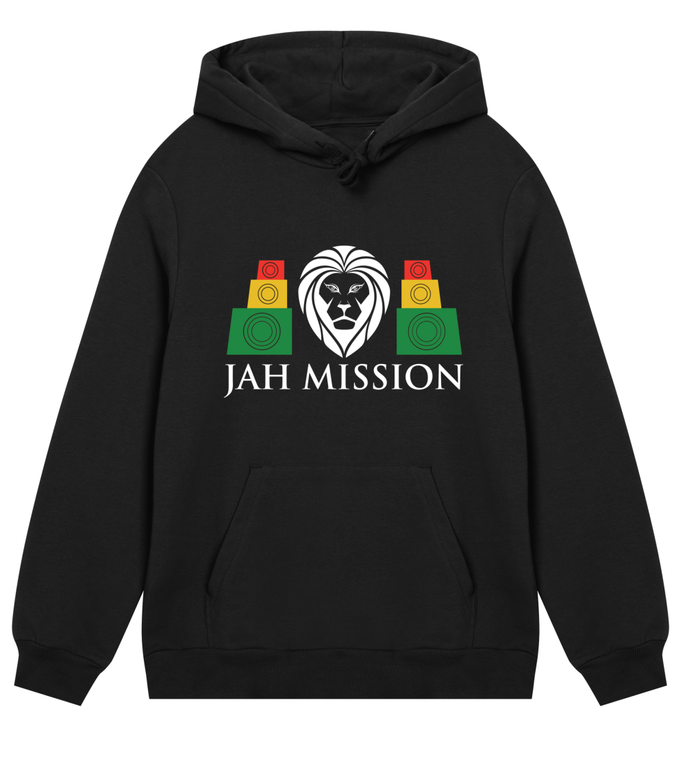 Classic Hoodie Red On Black (M)